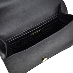Prada Bags - PRADA Saffiano Soft Chain Shoulder Bag Black Prada Bags - PRADA Saffiano Soft Chain Shoulder Bag Black